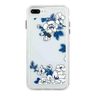 For iPhone SE 2022 / SE 2020 / 8 / 7 Flower Pattern Space Phone Case(10)