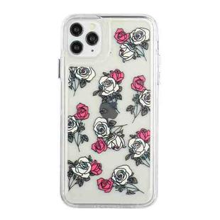 For iPhone 11 Pro Flower Pattern Space Phone Case (6)