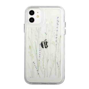 For iPhone 12 Flower Pattern Space Phone Case(8)