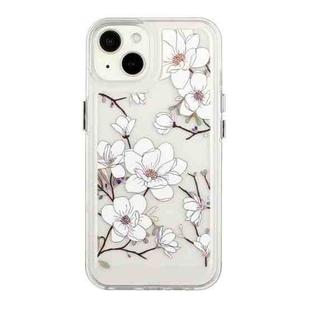 For iPhone 13 mini Flower Pattern Space Phone Case (2)