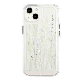 For iPhone 13 mini Flower Pattern Space Phone Case (8)