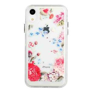 For iPhone XR Flower Pattern Space Phone Case(1)