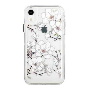 For iPhone XR Flower Pattern Space Phone Case(2)