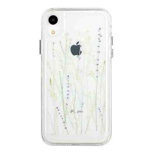 For iPhone XR Flower Pattern Space Phone Case(8)