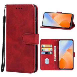 For vivo iQOO Z5 Leather Phone Case(Red)