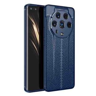 For Honor Magic4 Ultimate Litchi Texture Shockproof TPU Phone Case(Blue)