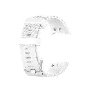 For Garmin Swim 2 Silicone Watch Band(White)