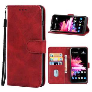 For TCL 30z T602DL Leather Phone Case(Red)