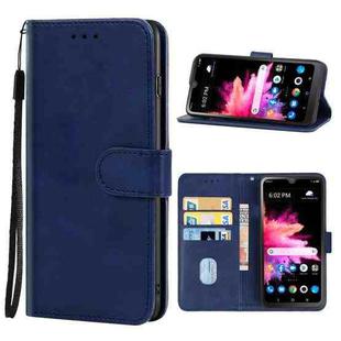 For TCL 30z T602DL Leather Phone Case(Blue)