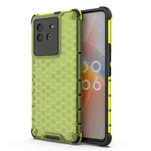 For vivo iQOO Neo6 5G China Shockproof Honeycomb PC + TPU Protective Case(Green)