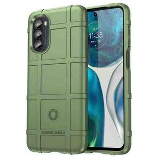 For Motorola Moto G52 Full Coverage Shockproof TPU Case(Green)