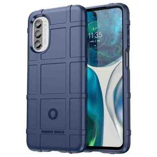 For Motorola Moto G52 Full Coverage Shockproof TPU Case(Blue)