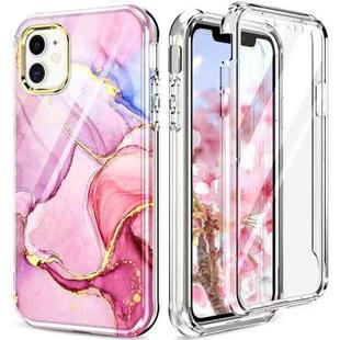 360 Full Body Painted Phone Case For iPhone 11(Marble L13)