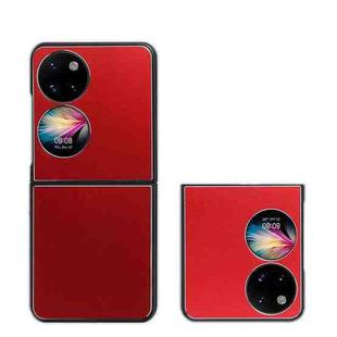 For Huawei P50 Pocket Aluminum Alloy Folding Phone Case(Red)