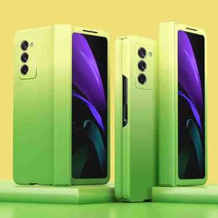 For Samsung Galaxy Z Fold2 5G Colorful Gradient Phone Case(Green)