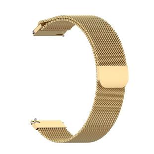 For Galaxy SM R800 46mm Milanese Watch Band(Golden)