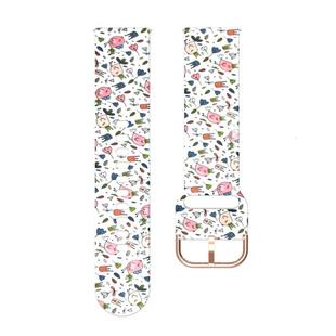 For Galaxy Watch 42mm Silicone Watch Band(Little Bird)
