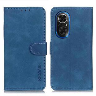 For Honor 50 SE / Huawei Nova 9 SE KHAZNEH Retro Texture Horizontal Flip Leather Phone Case(Blue)