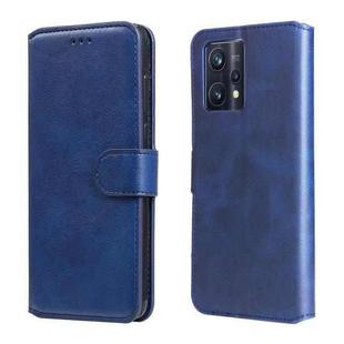 For OPPO Realme 9 Pro+ Classic Calf Texture Flip Leather Case(Blue)