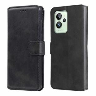 For OPPO Realme GT2 Pro Classic Calf Texture Flip Leather Case(Black)