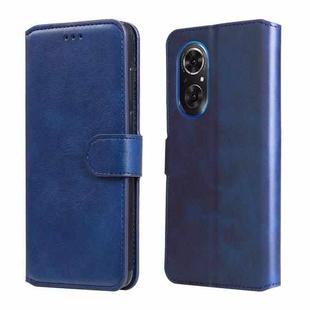 For Honor 50 SE / Huawei nova 9 SE Classic Calf Texture Flip Leather Case(Blue)