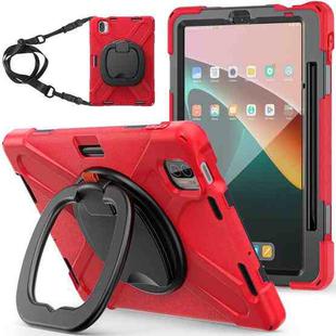 For Xiaomi Pad 5 / Pad 5 Pro Silicone + PC Tablet Protective Case(Red)
