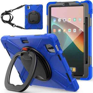 For Xiaomi Pad 5 / Pad 5 Pro Silicone + PC Tablet Protective Case(Blue)