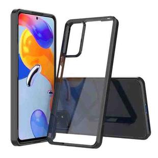 For Xiaomi Redmi Note 11 Pro Global/Redmi Note 11 Pro 5G Global Scratchproof TPU + Acrylic Protective Phone Case(Black)