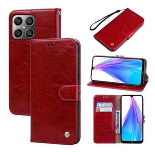 For Honor X8 / X30i Oil Wax Texture Leather Phone Case(Red)