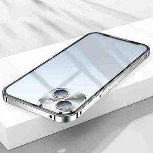For iPhone 13 Pro Frosted Metal Phone Case For iPhone 13(Silver)