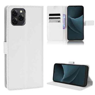 For Blackview A95 Diamond Texture Leather Phone Case(White)