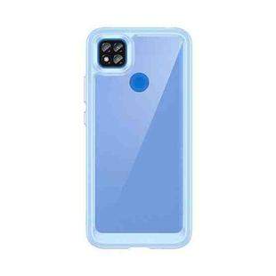 For Xiaomi Poco C3 Colorful Series Acrylic + TPU Phone Case(Blue)