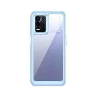 For OPPO Realme 8 Pro 5G Colorful Series Acrylic + TPU Phone Case(Blue)