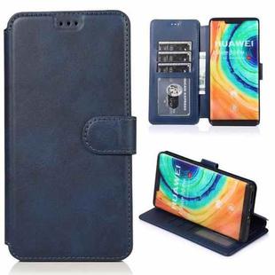 For Huawei Mate 30 Pro Shockproof PU + TPU Leather Phone Case(Blue)