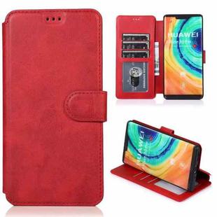For Huawei Mate 30 Pro Shockproof PU + TPU Leather Phone Case(Red)