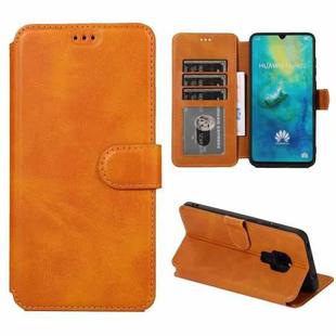 For Huawei Mate 20 Shockproof PU + TPU Leather Phone Case(Khaki)