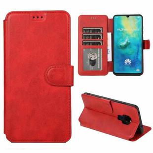 For Huawei Mate 20 Shockproof PU + TPU Leather Phone Case(Red)