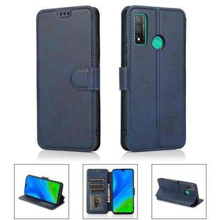 For Huawei P Smart 2020 Shockproof PU + TPU Leather Phone Case(Blue)
