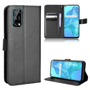 For OPPO Realme V5 5G / Q2 / 7 5G Diamond Texture Leather Phone Case(Black)