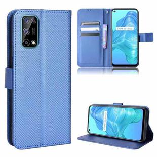 For OPPO Realme V5 5G / Q2 / 7 5G Diamond Texture Leather Phone Case(Blue)