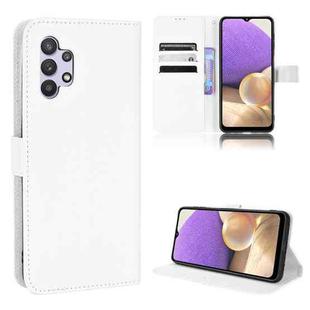 For Samsung Galaxy A32 5G Diamond Texture Leather Phone Case(White)