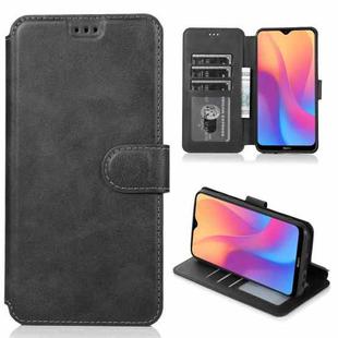 For Xiaomi Redmi 8A Shockproof PU + TPU Leather Phone Case(Black)