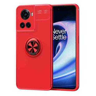 For OnePlus Ace Metal Ring Holder TPU Phone Case(Red)