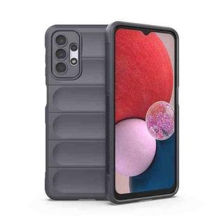 For Samsung Galaxy A13 5G / 4G Magic Shield TPU + Flannel Phone Case(Dark Grey)