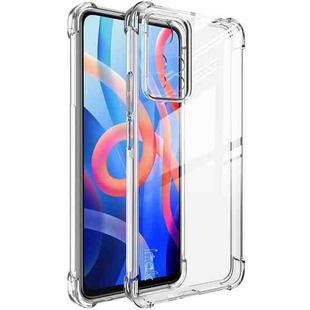 For Xiaomi Redmi Note 11 Pro China / Note 11 Pro+ 5G IMAK All Coverage Shockproof Airbag TPU Case with Screen Protector(Transparent)