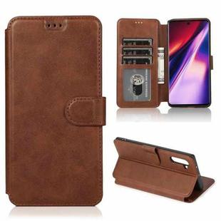 For Samsung Galaxy Note10 Shockproof PU + TPU Leather Phone Case(Brown)
