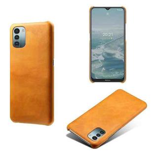 For Nokia G11 Calf Texture PC + PU Phone Case(Orange)