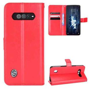 For Xiaomi Black Shark 5 RS Retro Crazy Horse Texture Leather Phone Case(Red)