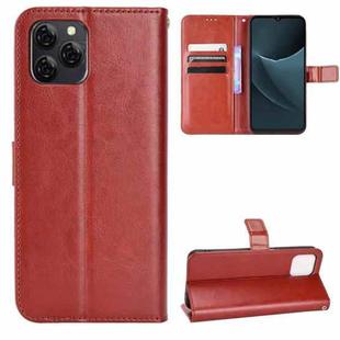 For Blackview A95 Retro Crazy Horse Texture Leather Phone Case(Brown)