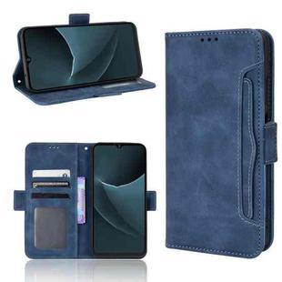 For Blackview A95 Skin Feel Calf Texture Card Slots Leather Phone Case(Blue)